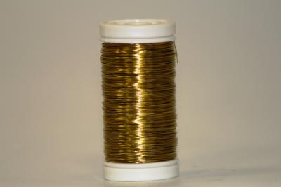  WOS185 0.3 мм/Проволока флористическая 0,3 мм/золото