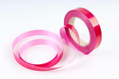 Р2083Лента простая Гладкая без теснения(2см*50м) ВИШНЯ/ЛАВАНДА