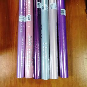 Пленка матовая для цветов (The Beatles Пурпур пастель 40мкм/600мм/10м на втулке), 1шт.