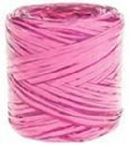 Рафия искусственная, розово-бордовая 1,6 мм х 200 м