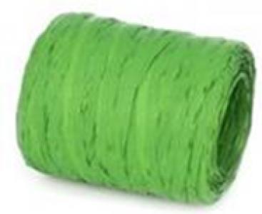 Рафия искусственная, ярко-зеленая 1,6 мм х 200 м