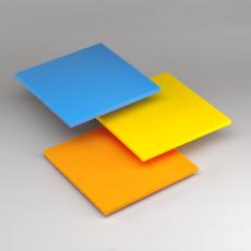 OASIS РЕЙНБОУ лист для дизайна, солнечно-желтый, 34,5х34,5х1,5 см, 3 шт./уп.