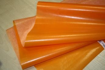 136005/10-00-00/ Бумага 50 см/10 м однотонный оранжевый