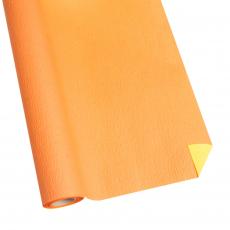 NWPW-03/ Бумага рельефная двухсторонняя 50см/5м, оранжевый/жёлтый 