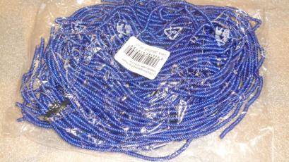 DEKOFIX-проволока блестящая жесткая голубая, 100 гр.х0,5 м
